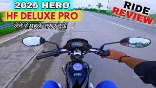 2025 New Hero HF Deluxe Pro Ride Review😍Honest Opinion | New Features | Must see before buying th...