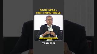 Poor Infrastructure = High Home Prices #mumbai #gurgaon #bengaluru #realestate #infrastructure