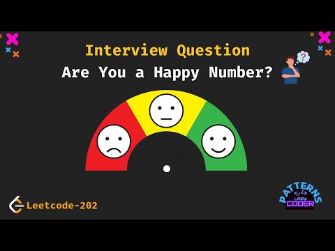 Happy Number using Fast & Slow Pointers | Leetcode 202 | Floyd's Cycle Detection