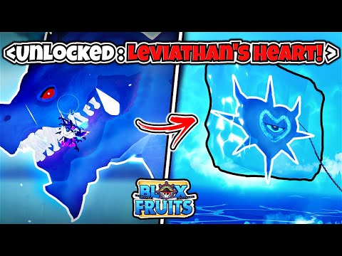 I Finally BEAT The LEVIATHAN in Blox Fruits Update 20! *INTENSE*