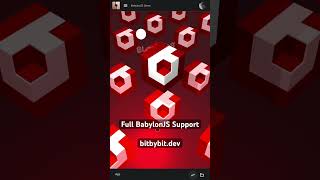 BabylonJS Support In Bitbybit.dev TypeScript Editor #babylonjs #3d #gameengine #cad #3dmodeling