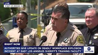 Sheriff’s deputies killed in explosion at law enforcement training facility in Los Angeles