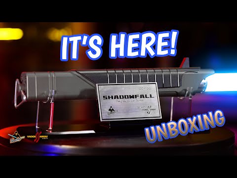 My New Exclusive SHADOWFALL Lightsaber Unboxing (Vader's Sabers)