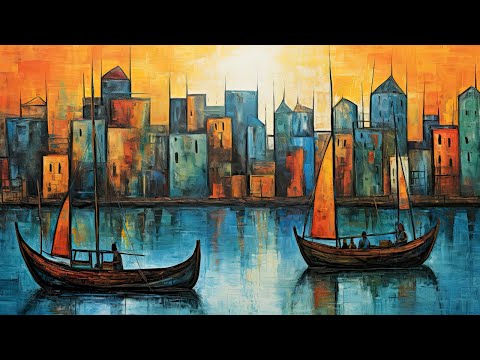 Cityscape Riverview Jigsaw Puzzle