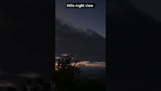 hills night view #nightview #travel #himalayas #nature #travel #barshat #song