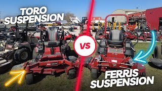 Ferris Independent Suspension vs Toro My Ride Platform Suspension - Zero Turn Mower Ride Quality