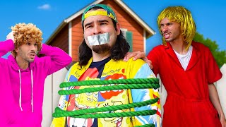 OUR CRAZY NEIGHBOR CAPTURED OUR FAVORITE YOUTUBER!!
