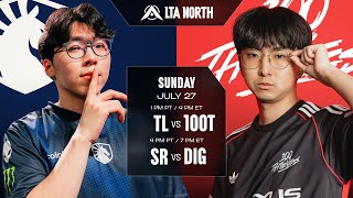 TL vs 100T | SR vs DIG  - 2025 LTA North Split 3 - W1D2