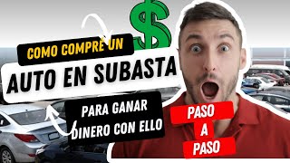 Cómo Compré un Vehículo en una Subasta de VMC: Guía Paso a Paso | Mi experiencia