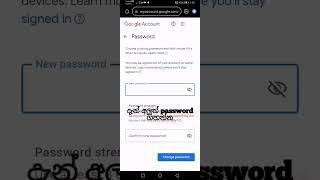 How to change google account password  2024  #shorts   #teknik #phonetics #phoneteknik