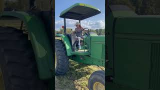 Go Lisa Go! #farm #tractor #farmequipment #haying #agriculture #homestead #farmlife #justmakingit