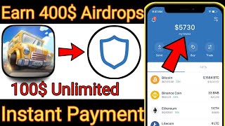 😱 Daily Earn Free 100$ Rice Token | MergeRichCar Loot | Free RCH coin loot | Trust wallet airdrop💵💵💵