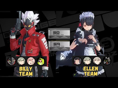 Ellen Billy Caesar Tower Floor 50 & 59  | Zenless Zone Zero v1.3