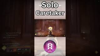 Solo Caretaker on Hunter! #destiny2 #thefinalshape #solochallenge