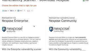 Ethical Hacking Tutorials 25  Acquiring Nexpose