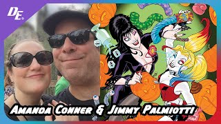 Special Comic-Con Interview with HARLEY QUINN X ELVIRA Co-Authors AMANDA CONNER & JIMMY PALMIOTTI!