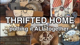 Thrifted & Styled * Styling Those Thrifted Finds Cottagecore-Farmhouse-French Provincial