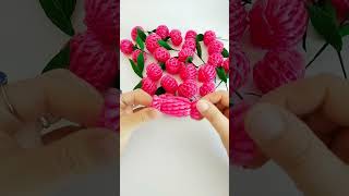 Turn Junk into Stunning Floral Designs!♻️🌸#diyflower #diyprojects #diy #diycrafts #homedecor #shorts