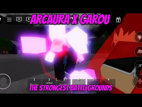 💪🔥*NEW* ARCAURA X GAROU SCRIPT | The Strongest Battlegrounds