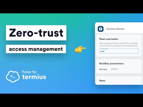 How to Termius: Multikey
