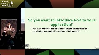 Many Flavours of Enterprise CSS Grid by Chen Hui Jing | JSConf Korea 2022