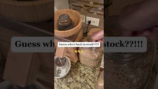 It’s BACK in stock!! NutriMill’s Harvest Grain Mill 👏 #shorts #flour #wheatberries #affiliate