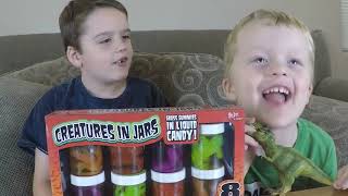 Nerf War: Family Nerf Wars Part 5! Ethan and Cole Sneak Attack Squad Vs. Mom and Dad!eati  #Nerf 62