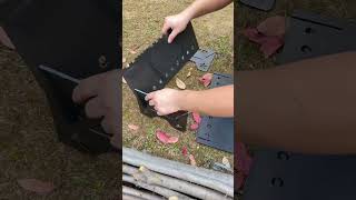 Outdoor splicing card type barbecue grillhome lightweight#barbecue #cooking #stove#outdoor