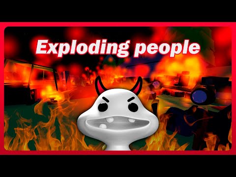 Exploding people in Road to Gramby's