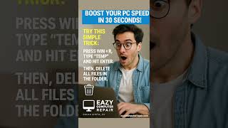 Boost your PC Speed in 30 Seconds #gaming #pcfix #computerrepair #chulavista