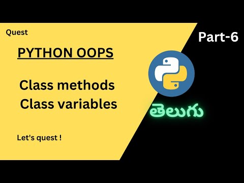 Class method | Python |Teugu|Quest.