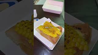 viral corn cream croissant egg tart