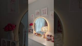 My new vanity mirror 🪞 #aesthetic #temufinds  #girlaesthetic #roomdecor #vanity #makeupmirror #temu