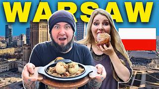24 Hours in INCREDIBLE WARSAW, POLAND! 🇵🇱 - First Impressions & POLISH FOOD