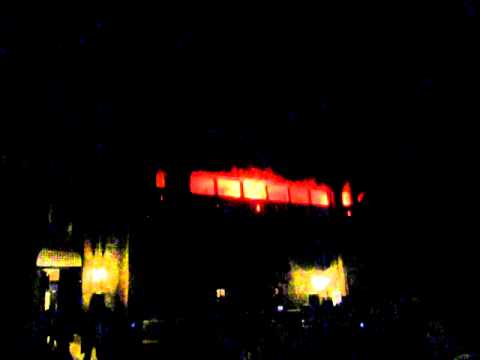 Castello di Valbona in fiamme al ddive 2011