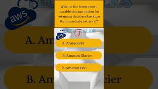 Q-17 Cheapest AWS service #aws #awscloudpractitioner #awscloud