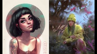 Procreate Digital art Drawing Tutorial 2023