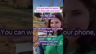 Spend more time with kids and start working online #earnonline