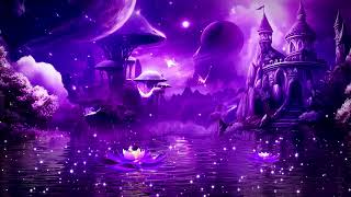 Peaceful Night 💜 Soothing Deep Sleep Music ★ Fall Into Sleep Instantly