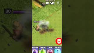 🔥 Max Electric Spell 🆚 Max Barbarian King😲 - #Cocshorts #Cocfight #BarbarianKing #ElectricSpell