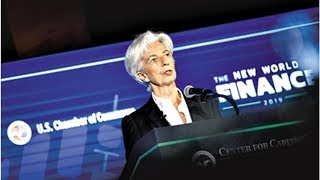 IMF总裁说全球经济增长趋缓但不会陷入衰退