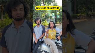 Benefits Of MBA After BA Course ✅ #mba