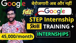 Google internship for college students | Google STEP Intern 2023 | Bachelors Can Apply | Google Free