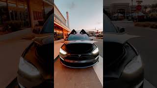 #tesla #hansshow #modelx #modelxplaid #powerfrunk