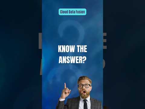 What Is Cloud Data Fusion Primarily Used For? | GCP Basics #Shorts #trending #viralpost #quiz #cloud