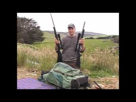 Test firing a few .22LR rifles