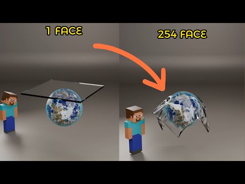 Minecraft vs Real Life 3D Simulations 🌍🧪