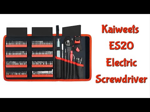 Kaiweets ES20 Electric Screwdriver Unboxing and Review