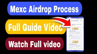 Mexc Airdrop full process | Mexc Airdrop full Guid|Mexc new airdrop 