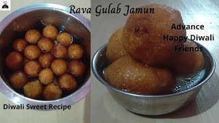 Rava Gulab Jamun Recipe in tamil | Rava Gulab Jamun | Cooking Hacks Tamil#instantsweetrecipe